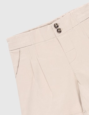 Short Mon Caramel para bebé niña
