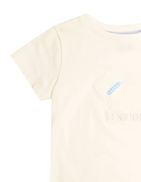 Playera Ferrioni Dennis manga corta para niño bebé
