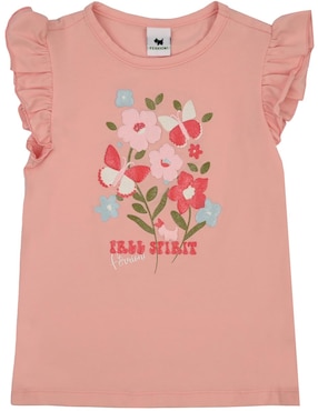 Playera Ferrioni Freesy manga corta para bebé niña