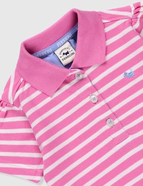 Vestido Ferrioni manga regular para bebé niña