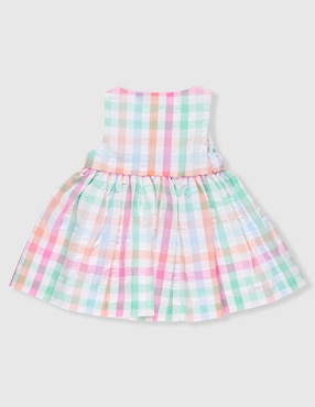 Vestido Ferrioni manga sin manga para bebé niña