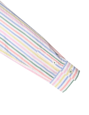 Camisa casual Ferrioni Gain de algodón manga larga para bebé niño