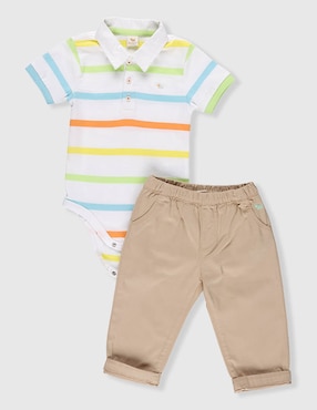 Conjunto casual Ferrioni de algodón para bebé niño