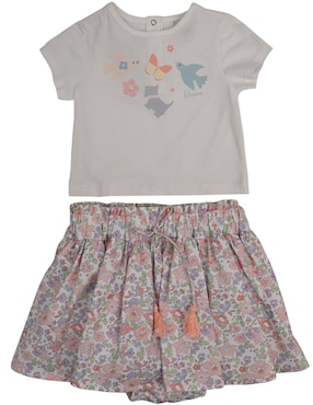 Conjunto Ferrioni sol de algodón para niña