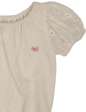 Conjunto Ferrioni Almond de algodón para bebé niña