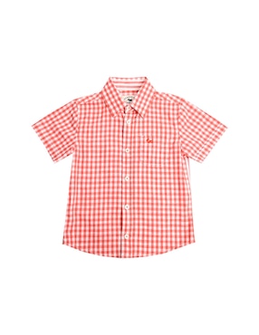 Camisa casual Ferrioni Belene de algodón manga corta para niño