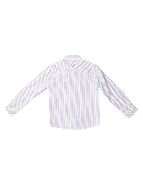 Camisa casual Ferrioni Cibo de algodón manga larga para niño