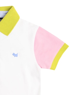 Playera tipo polo Ferrioni Konin de algodón para niño bebé