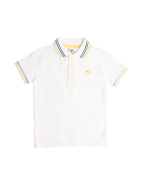 Playera tipo polo Ferrioni Bardia de algodón para niño bebé