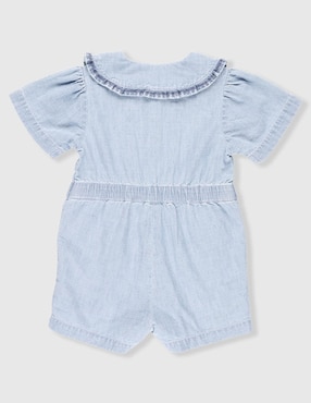 Jumpsuit corto Mon Caramel de algodón para bebé niño