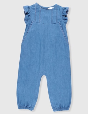 Jumpsuit Mon Caramel de algodón para bebé niña