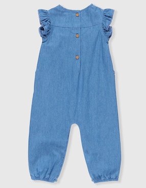 Jumpsuit Mon Caramel de algodón para bebé niña