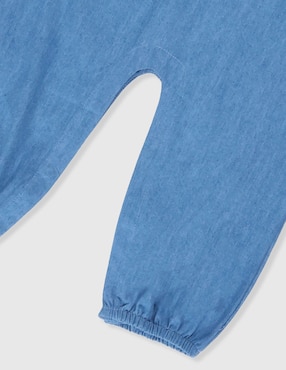 Jumpsuit Mon Caramel de algodón para bebé niña
