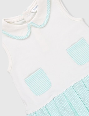 Vestido con calzón Mon Caramel para bebé niña