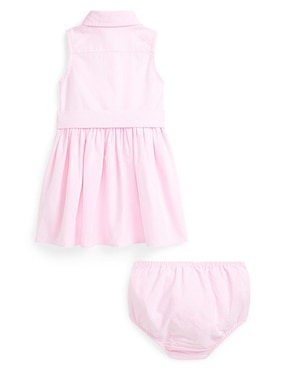 Vestido con calzón Polo para bebé niña