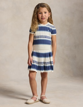 Conjunto Polo Ralph Lauren de algodón para bebé niña