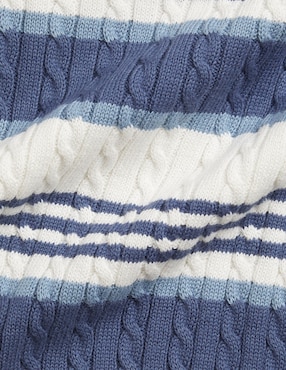 Vestido Polo Ralph Lauren manga cap para bebé niña