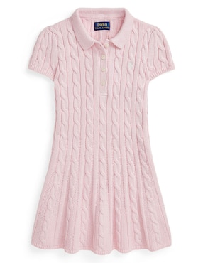 Vestido Polo Ralph Lauren manga regular para bebé niña