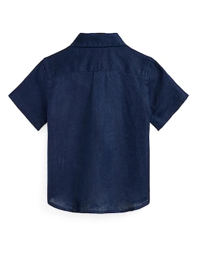 Camisa casual Polo Ralph Lauren de algodón manga corta para bebé niño