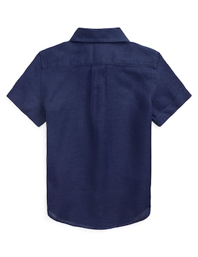 Camisa casual Polo Ralph Lauren de algodón manga corta para bebé niño