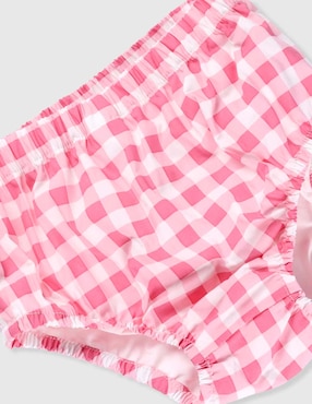 Vestido con calzón Mon Caramel manga globo para bebé niña