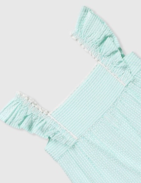 Jumper Mon Caramel de algodón para bebé niña