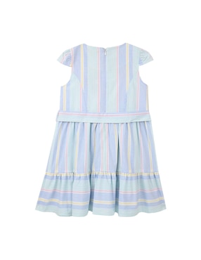 Vestido Ferrioni Maiko manga cap para bebé niña