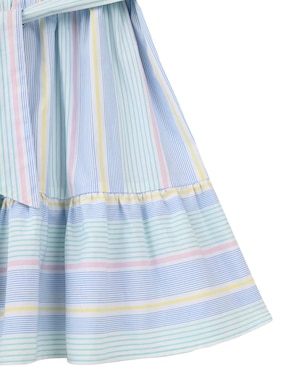 Vestido Ferrioni Maiko manga cap para bebé niña