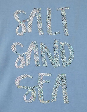 Playera Ferrioni manga corta para niña