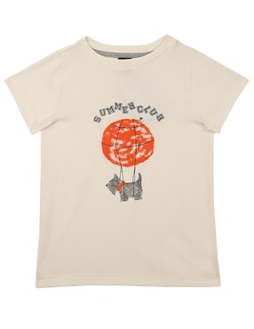 Playera Ferrioni Truly manga corta para bebé niño