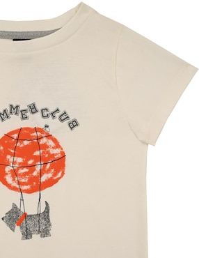 Playera Ferrioni Truly manga corta para bebé niño