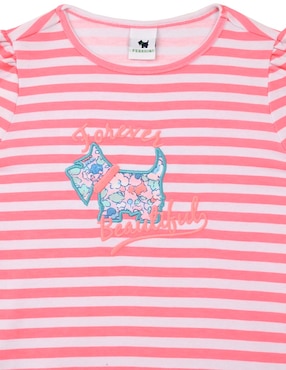 Playera Ferrioni Maly manga corta para bebé niña