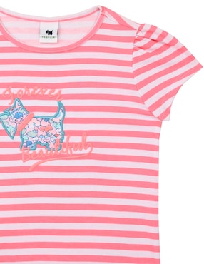 Playera Ferrioni Maly manga corta para bebé niña
