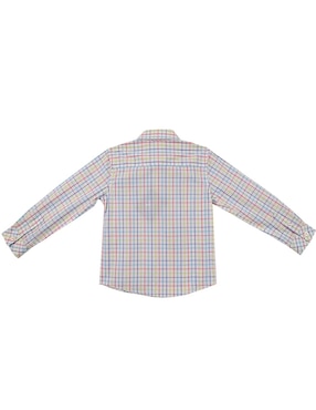 Camisa casual Ferrioni Bande de algodón manga larga para bebé niño
