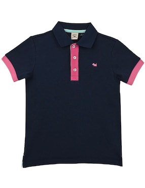 Playera tipo polo Ferrioni Liberec de algodón para bebé niño