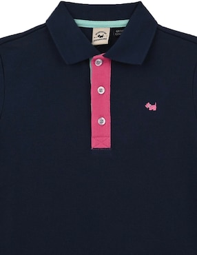 Playera tipo polo Ferrioni Liberec de algodón para bebé niño
