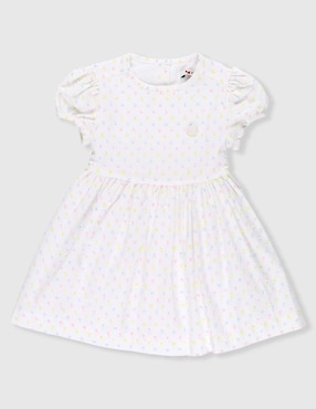 Vestido Ferrioni Pintta manga globo para bebé niña