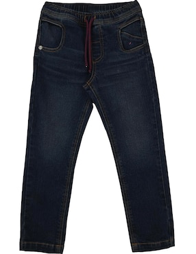 Jeans straight Ferrioni Fioravanti deslavado para bebé niño