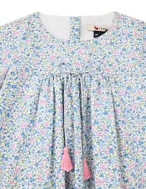 Vestido Ferrioni manga mariposa para niña