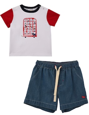 Conjunto Ferrioni Gross de algodón para bebé niño