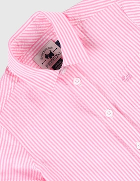 Camisa casual Ferrioni de algodón manga corta para bebé niño
