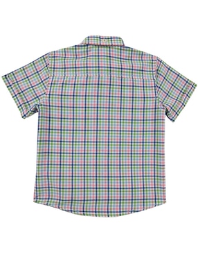 Camisa casual Ferrioni Kerwin de algodón manga corta para bebé niño