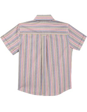 Camisa casual Ferrioni Makeni de algodón manga corta para bebé niño