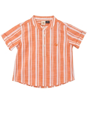 Camisa casual Ferrioni Yesi de algodón manga corta para bebé niño