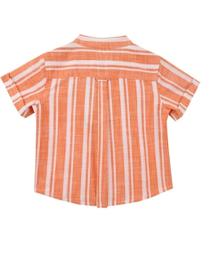 Camisa casual Ferrioni Yesi de algodón manga corta para bebé niño