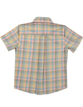 Camisa casual Ferrioni Rena de algodón manga corta para bebé niño