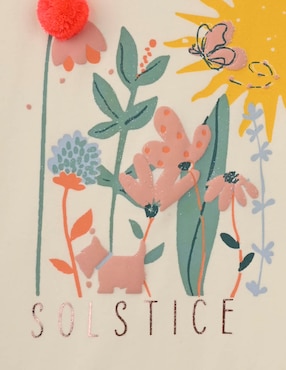 Playera Ferrioni Solstice manga corta para bebé niña