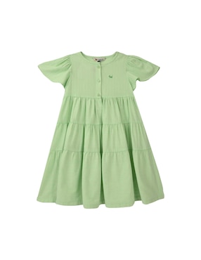 Vestido Ferrioni Bombay manga mariposa para bebé niña