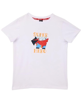 Playera Ferrioni Corber manga corta para bebé niño