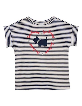 Playera Ferrioni Luise manga corta para bebé niña